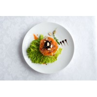 Салат с лососем слабого соления