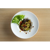 Говядина с овощами гриль и грибами Шитаке